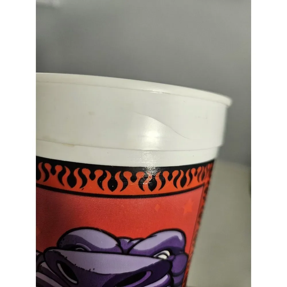 Vintage Disney Aladdin Burger King Plastic Cup Featuring Jafar*READ* Cracked Rim